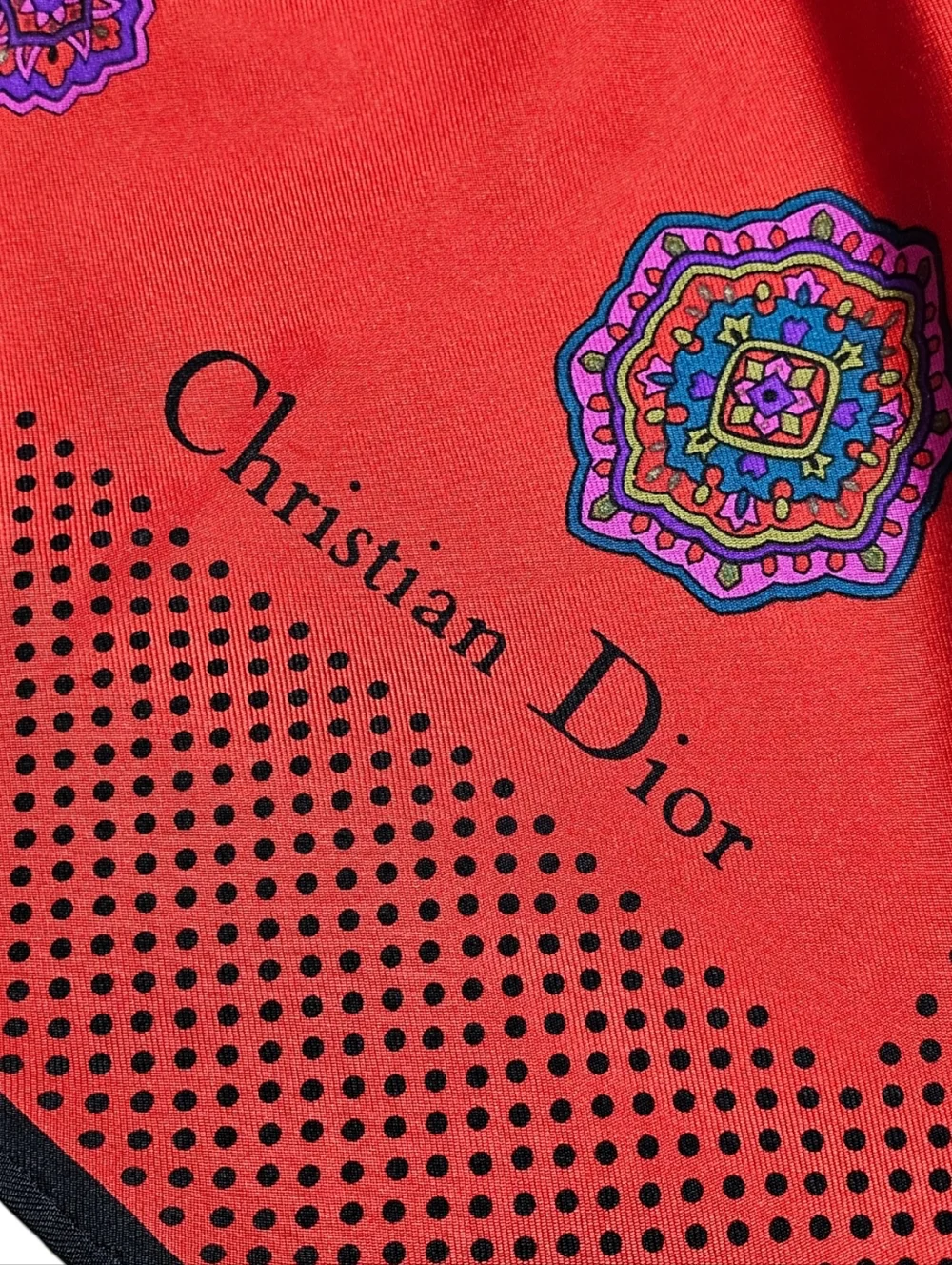 CHRISTIAN DIOR SCARF - Picture 3 of 14